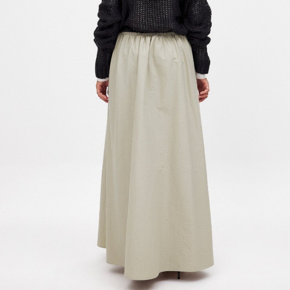 NA-KD Cotton Midi/Maxi Skirt - Picture 4 of 11